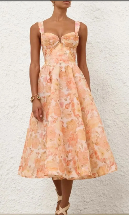 Floral Belle Midi Dress