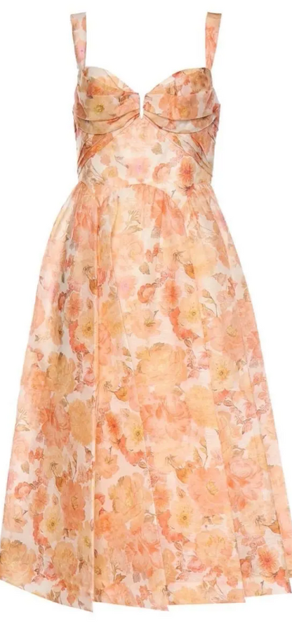 Floral Belle Midi Dress
