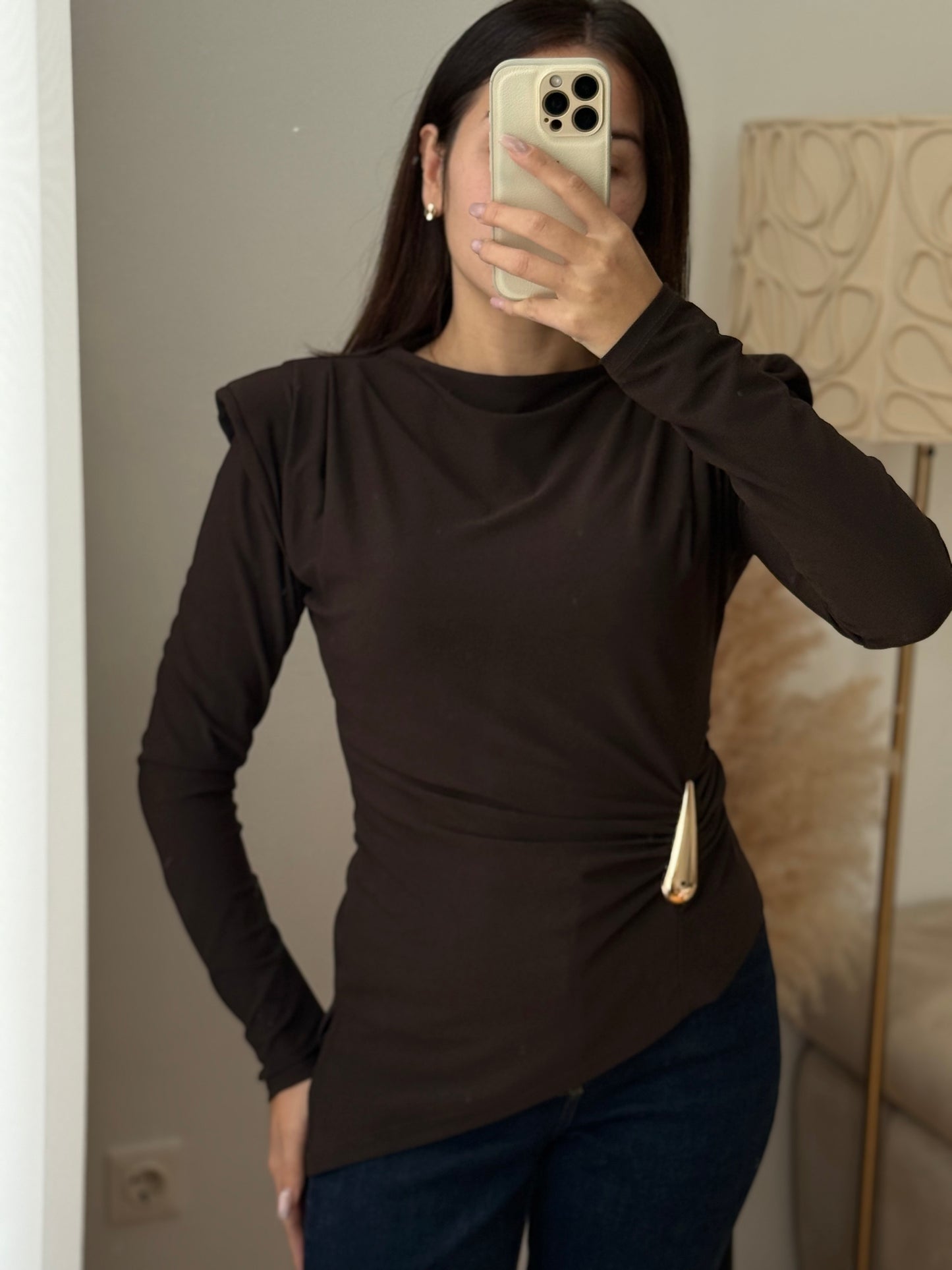 Top with gold detail