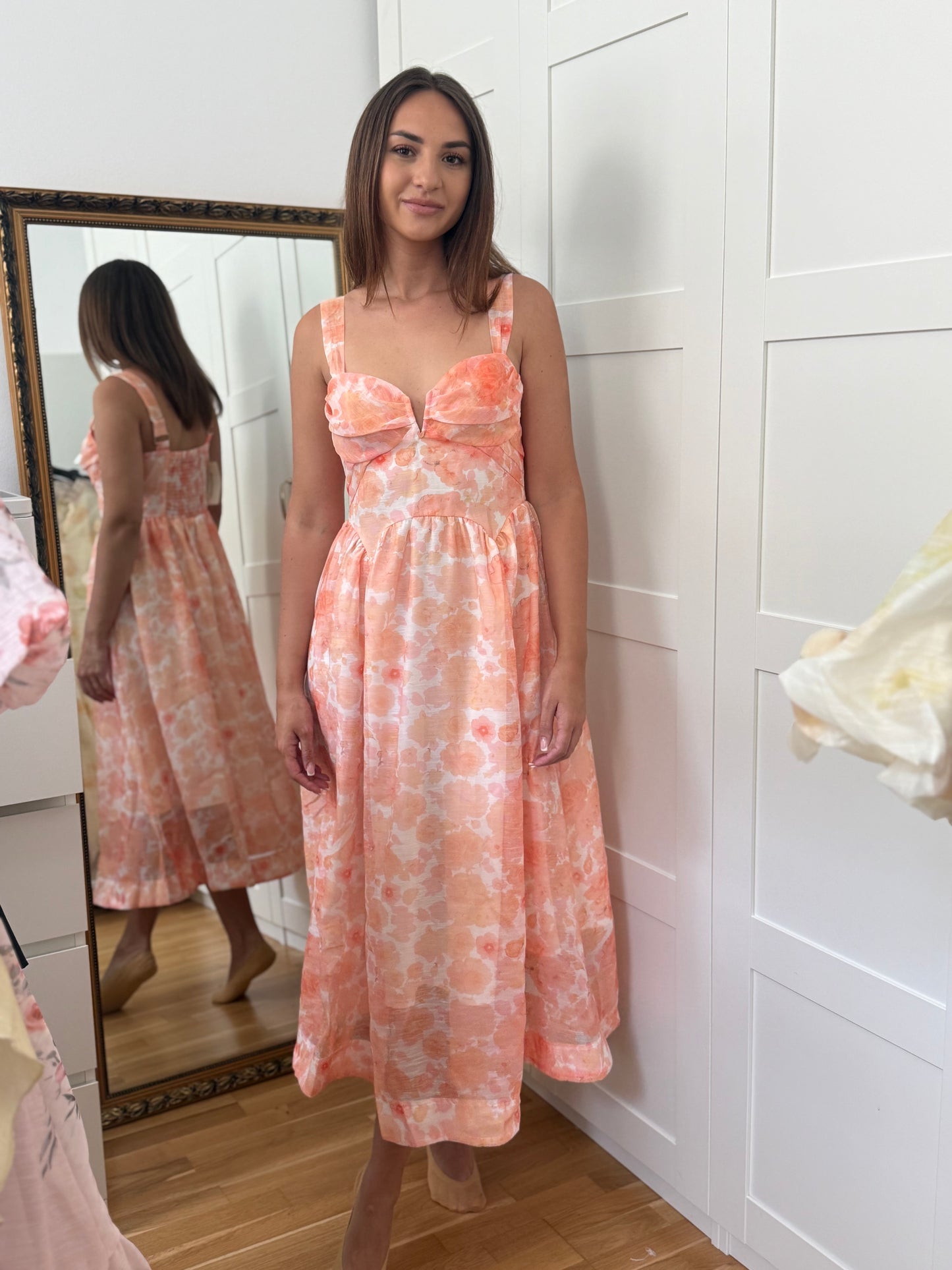 Floral Belle Midi Dress