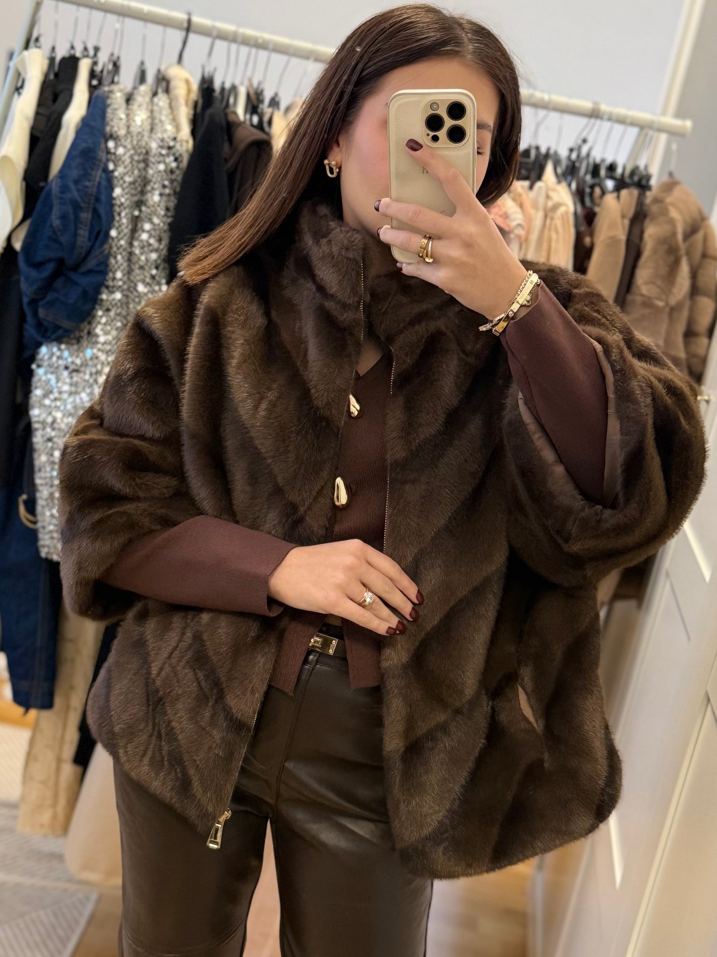 Faux Fur Jacket